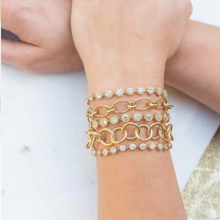 Bracelets GEMMA LARGE BRACELET SINGLE STONE