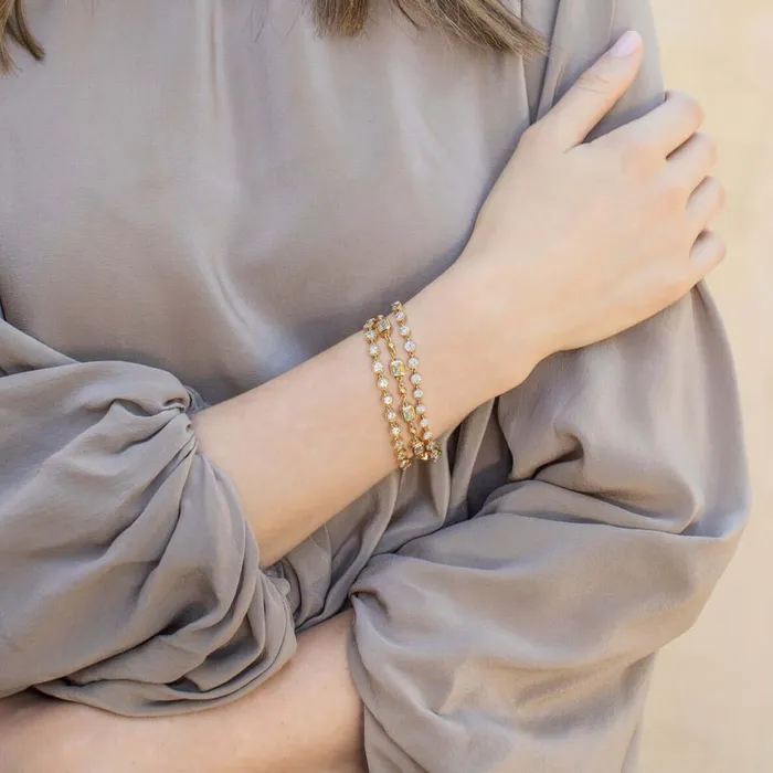 Bracelets GEMMA LARGE BRACELET SINGLE STONE