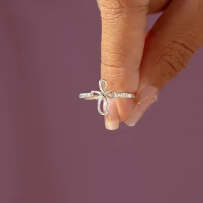 925 Sterling Silver Geometric Ring Trendsi Rings