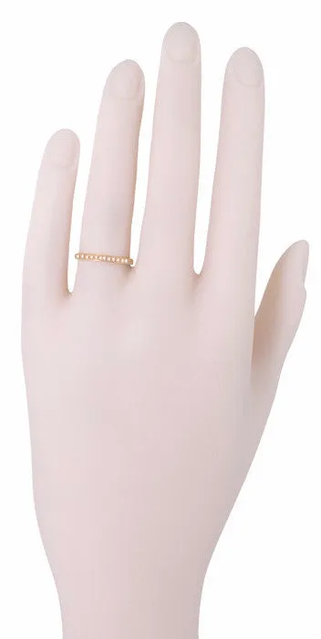 Antique Jewelry Mall Rings Art Deco Vintage Engraved Wheat Diamond Wedding Band in 14K Rose Gold Pink Gold Antique Jewelry Mall Rings Art Deco Vintage Engraved Wheat Diamond Wedding Band in 14K Rose Gold Pink Gold