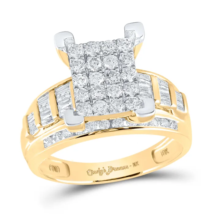GND Rings 10Kt Yellow Gold 78CtwDia Nk Fashion Ring S9 468 grams