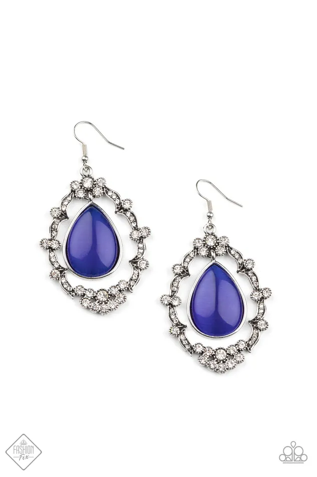 Icy Eden Blue Cats Eye Silver Frame Earrings Fashion Fix Exclusive November 2020 Paparazzi Paparazzi Accessories Earrings Icy Eden Blue Cats Eye Silver Frame Earrings Fashion Fix Exclusive November 2020 Paparazzi Paparazzi Accessories Earrings