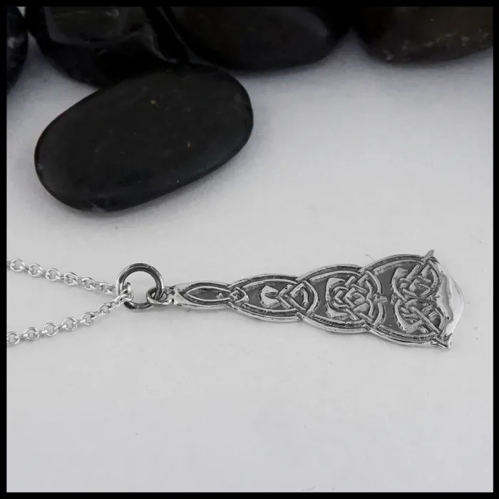 Necklaces Walker Metalsmiths Unique Celtic Pendant in Silver