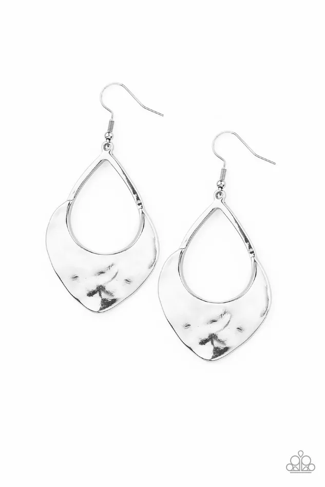 Paparazzi Accessories Earrings Dig Your Heels In Paparazzi Silver Hammered Teardrop Earrings Paparazzi Accessories Earrings Dig Your Heels In Paparazzi Silver Hammered Teardrop Earrings