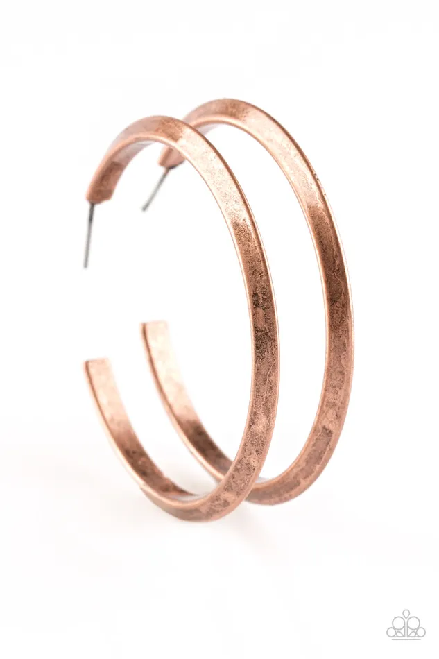 Paparazzi Accessories Earrings Some Like It HAUTE Paparazzi Copper Hoop Earrings Paparazzi Accessories Earrings Some Like It HAUTE Paparazzi Copper Hoop Earrings